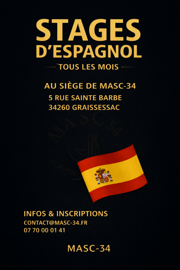 Atelier d'espagnol MASC-34