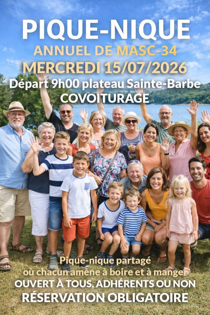 Pique-nique annuel au Lac du Laouzas