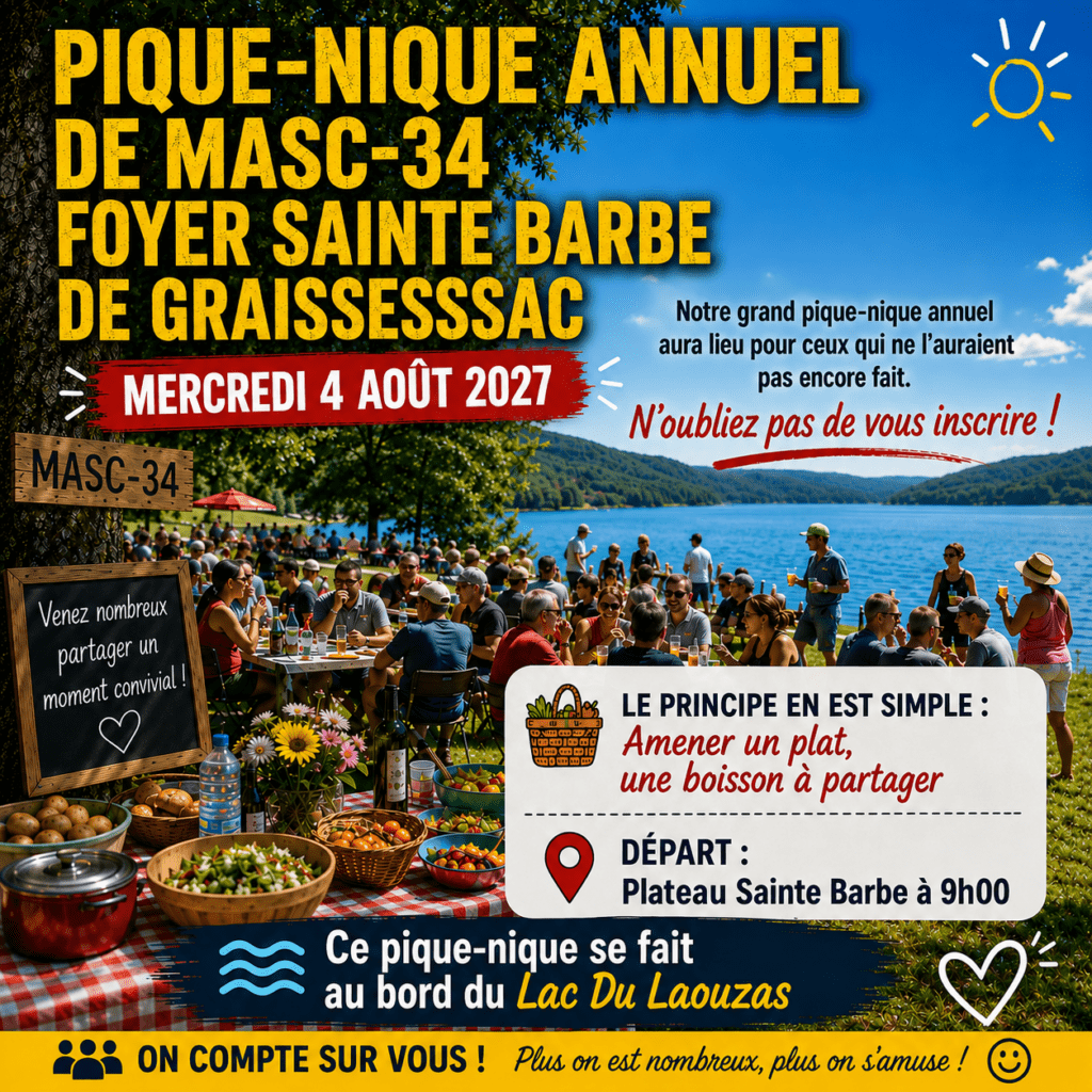 Pique-Nique Mercredi 4 Août 2027