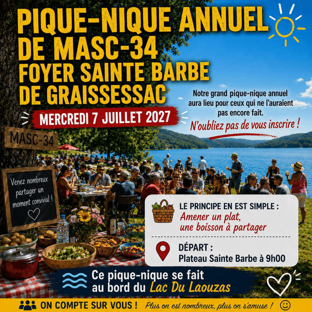 Pique-Nique Mercredi 7 Juillet 2027